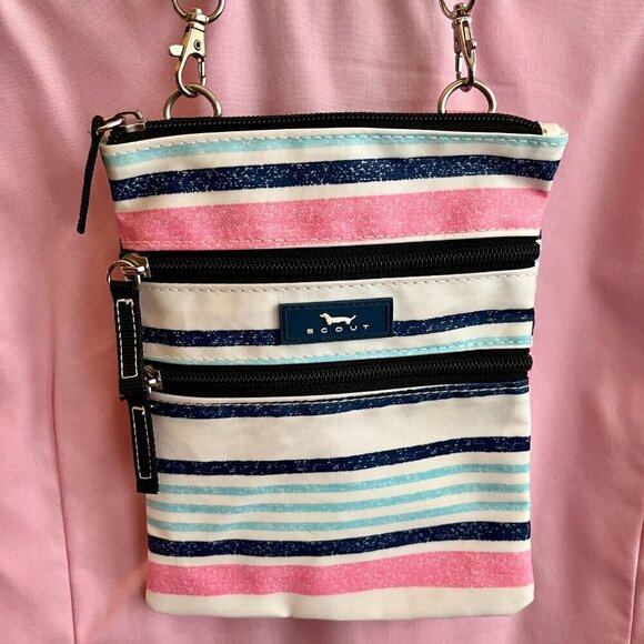 SCOUT SALLY GO LIGHTLY CROSSBODY BAG Pattern SHIP SHAP - Picture 1 of 8